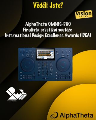První produkt uvedený pod značkou AlphaTheta, přenosný All-in-One DJ systém OMNIS-DUO, byl vybrán jako finalista v...