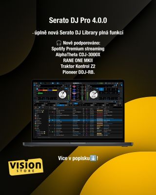 🔥 Serato DJ Pro 4.0.0 je tady! A přináší novou Serato DJ Library plnou funkcí, které jsme všichni chtěli – plus pár...