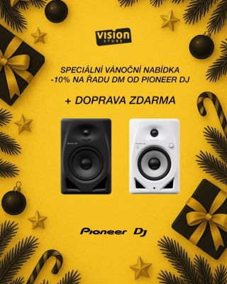 🎧 Pioneer DJ – DM série monitorovacích reproduktorů Teď se slevou 10 % + doprava zdarma! Vylepši svůj domácí nebo studiový...