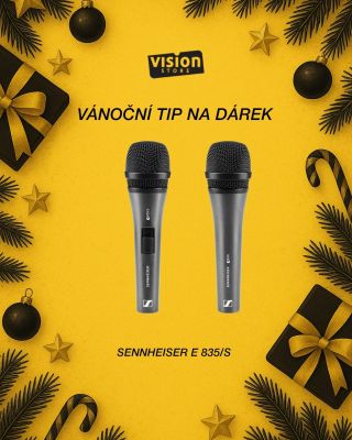 🎤 Sennheiser E-835 & E-835 S – klasika, na kterou je spoleh! Hledáš spolehlivý vokální mikrofon, který ti dodá čistý,...
